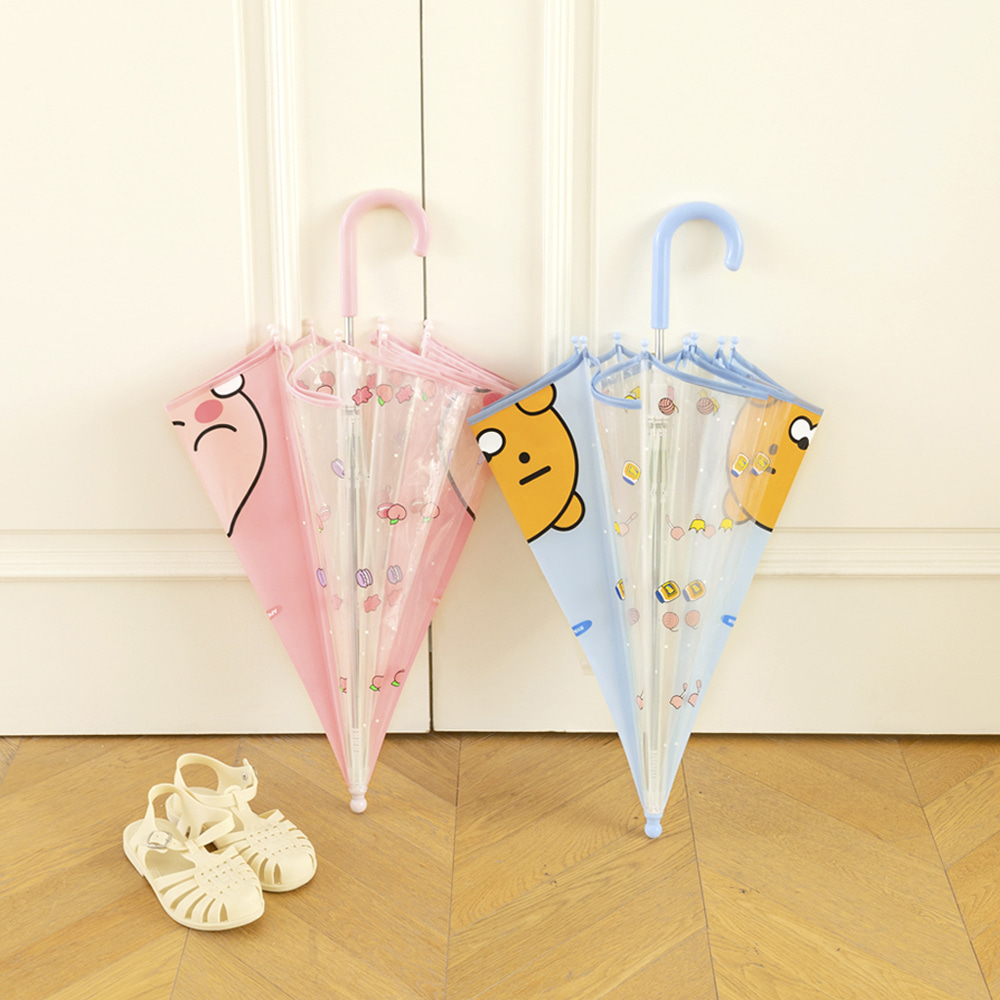 귀여운 카카오 키즈 투명 우산